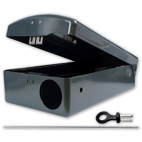 metal bait boxes|bait boxes for rodents.